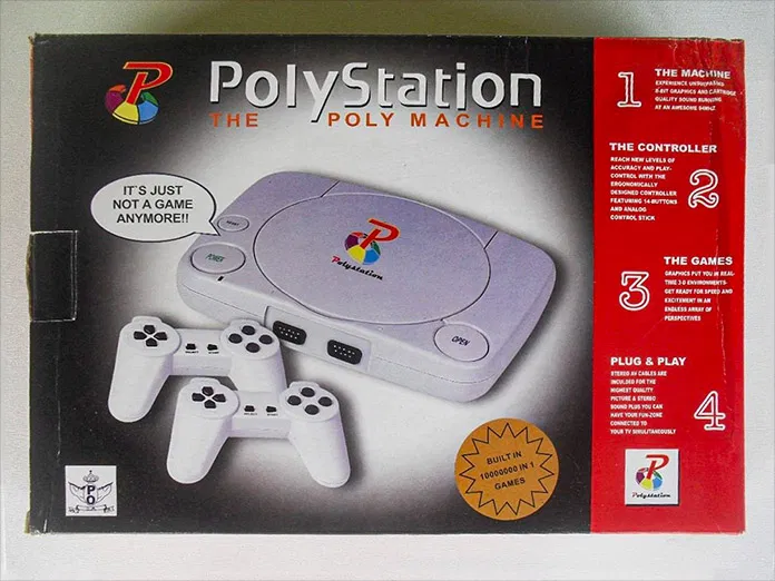 No, it was not a Polystation, but this impostor was the king of the fake consoles back then