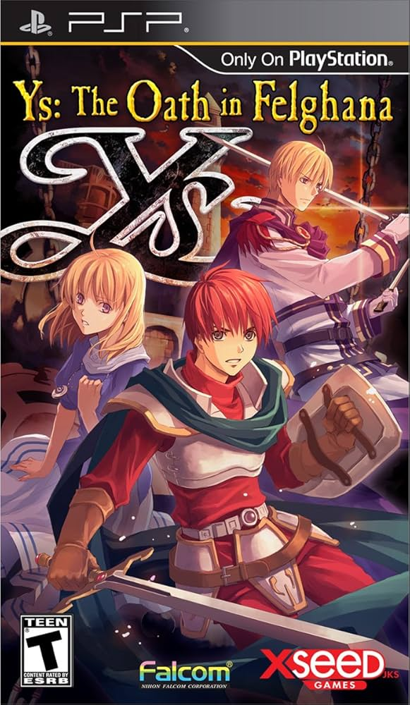 Ys PSP cover art
