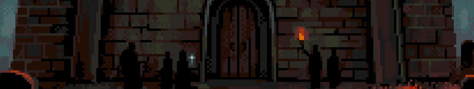 Explorers about to get inside some dungeon