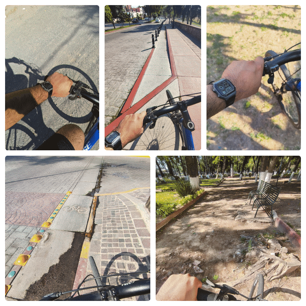 A collage of lo-fi pics of some spots around the city!